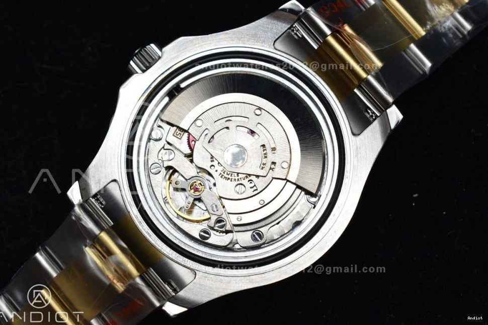 Yacht-Master 116623 GMF White Plated YG SA3135 Edition on YG Dial SS Bracelet Best 0417